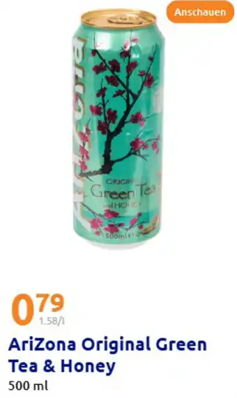 Action AriZona Original Green Tea & Honey Angebot