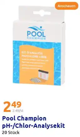 Action Pool Champion PH-/Chlor-Analysekit Angebot