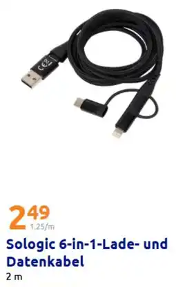 Action Sologic 6-in-1 Lade- und Datenkabel Angebot