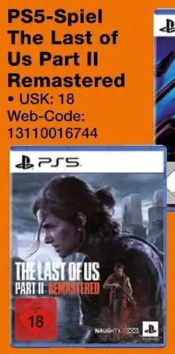 Expert PS5-Spiel The Last of Us Part II Remastered Angebot