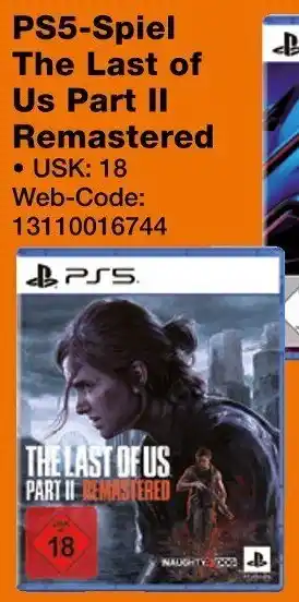 Expert PS5-Spiel The Last of Us Part II Remastered Angebot