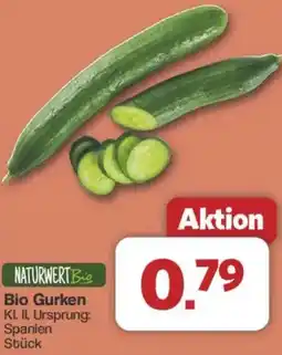 Famila Nord West NATURWERT Bio Gurken Angebot