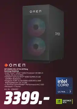 MediaMarkt Omen hp omen 35l gt16-0376ng gaming desktop Angebot
