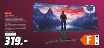 MediaMarkt Lenovo legion r34w-30 wqhd gaming monitor Angebot