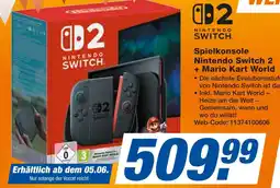 Expert Nintendo switch spielkonsole 2 + mario kart world Angebot