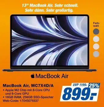 Expert Apple macbook air Angebot