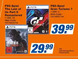 Expert Ps5 the last of us part ii remastered oder spiel gran turismo 7 Angebot