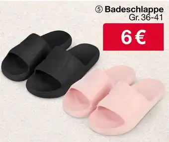 Woolworth Badeschlappe Angebot