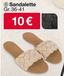 Woolworth Sandalette Angebot