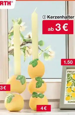 Woolworth Kerzenhalter Angebot