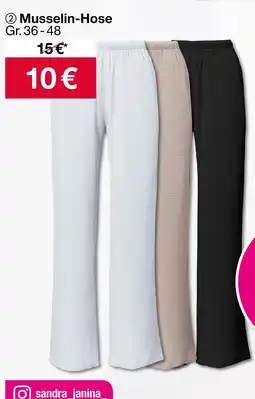 Woolworth Musselin-hose Angebot