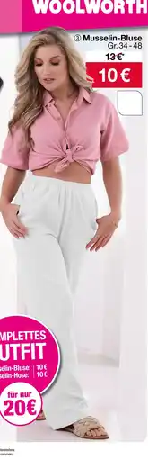 Woolworth Musselin-bluse Angebot