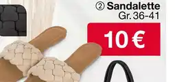 Woolworth Sandalette Angebot