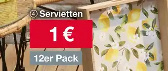 Woolworth Servietten Angebot