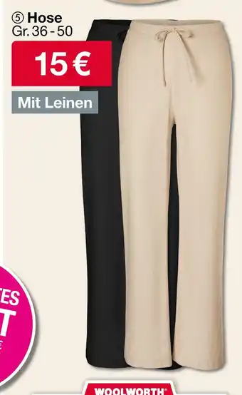 Woolworth Hose Angebot