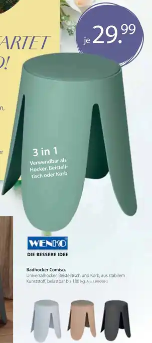 Zurbrüggen Wenko badhocker comiso Angebot