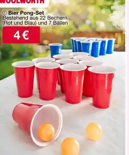 Woolworth Woolworth bier pong-set Angebot