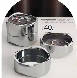 Zurbrüggen Organizer chrom Angebot