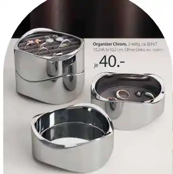 Zurbrüggen Organizer chrom Angebot