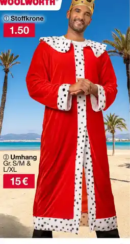Woolworth Woolworth stoffkrone oder umhang Angebot