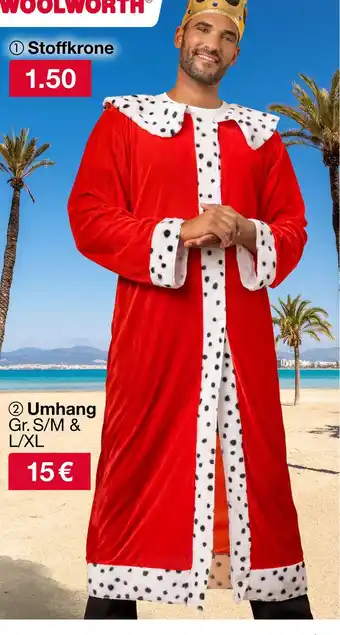 Woolworth Woolworth stoffkrone oder umhang Angebot
