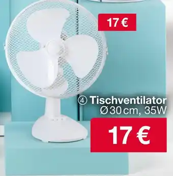 Woolworth Tischventilator Angebot