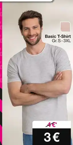 Woolworth Basic t-shirt Angebot