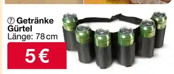 Woolworth Getränke gürtel Angebot