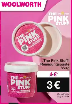 Woolworth Star drops the pink stuff reinigungspaste Angebot