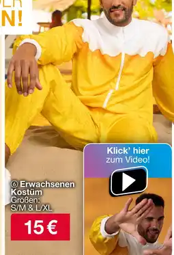Woolworth Erwachsenen kostüm Angebot