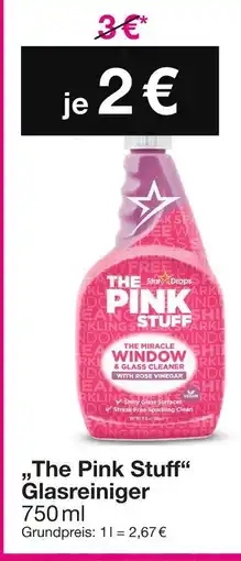 Woolworth Star drops „the pink stuff“ glasreiniger Angebot