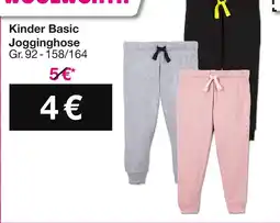 Woolworth Kinder basic jogginghose Angebot