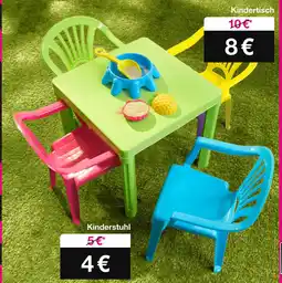Woolworth Kindertisch oder kinderstuhl Angebot