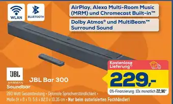 Euronics Jbl jbl bar 300 soundbar Angebot