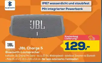 Euronics Jbl charge 5 bluetooth-lautsprecher Angebot