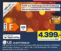 Euronics Lg oled77g58lw Angebot