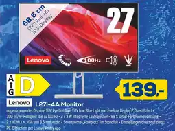 Euronics Lenovo l27i-4a monitor Angebot