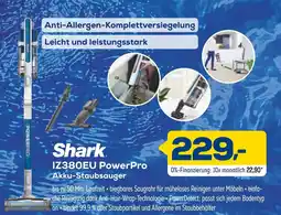 Euronics Shark iz380eu powerpro akku-staubsauger Angebot