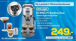 Euronics Delonghi ec890.m dedica duo siebträgermaschine Angebot