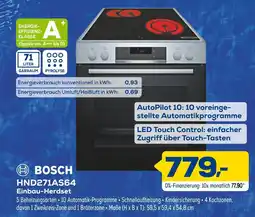 Euronics Bosch hnd271as64 einbau-herdset Angebot