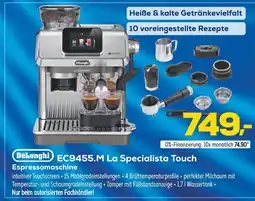 Euronics Delonghi ec9455.m la specialista touch espressomaschine Angebot