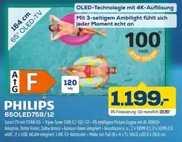 Euronics Philips 65oled759/12 65“ oled-tv Angebot