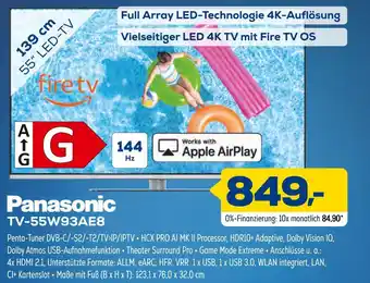 Euronics Panasonic tv-55w93ae8 Angebot
