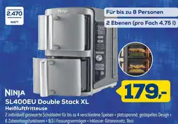 Euronics Ninja sl400eu double stack xl heißluftfritteuse Angebot
