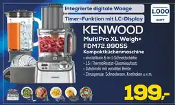 Euronics Kenwood multipro xl weigh+ fdm72.990ss kompaktküchenmaschine Angebot