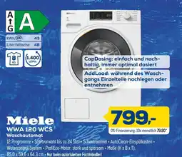 Euronics Miele waschautomat wwa 120 wcs Angebot