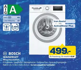 Euronics Bosch wan28127 waschaautomat Angebot