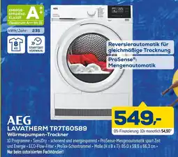 Euronics Aeg lavatherm tr7t60589 wärmepumpen-trockner Angebot