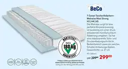Matratzen Concord Beco 7-zonen taschenfederkern-matratze maxi strong h3 | h4 | h5 Angebot