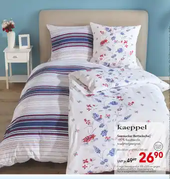 Matratzen Concord Kaeppel seersucker bettwäsche Angebot
